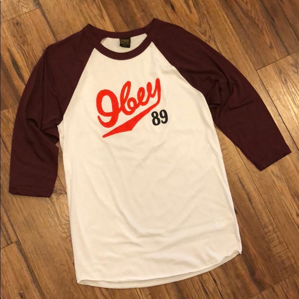 Obey baseball tee